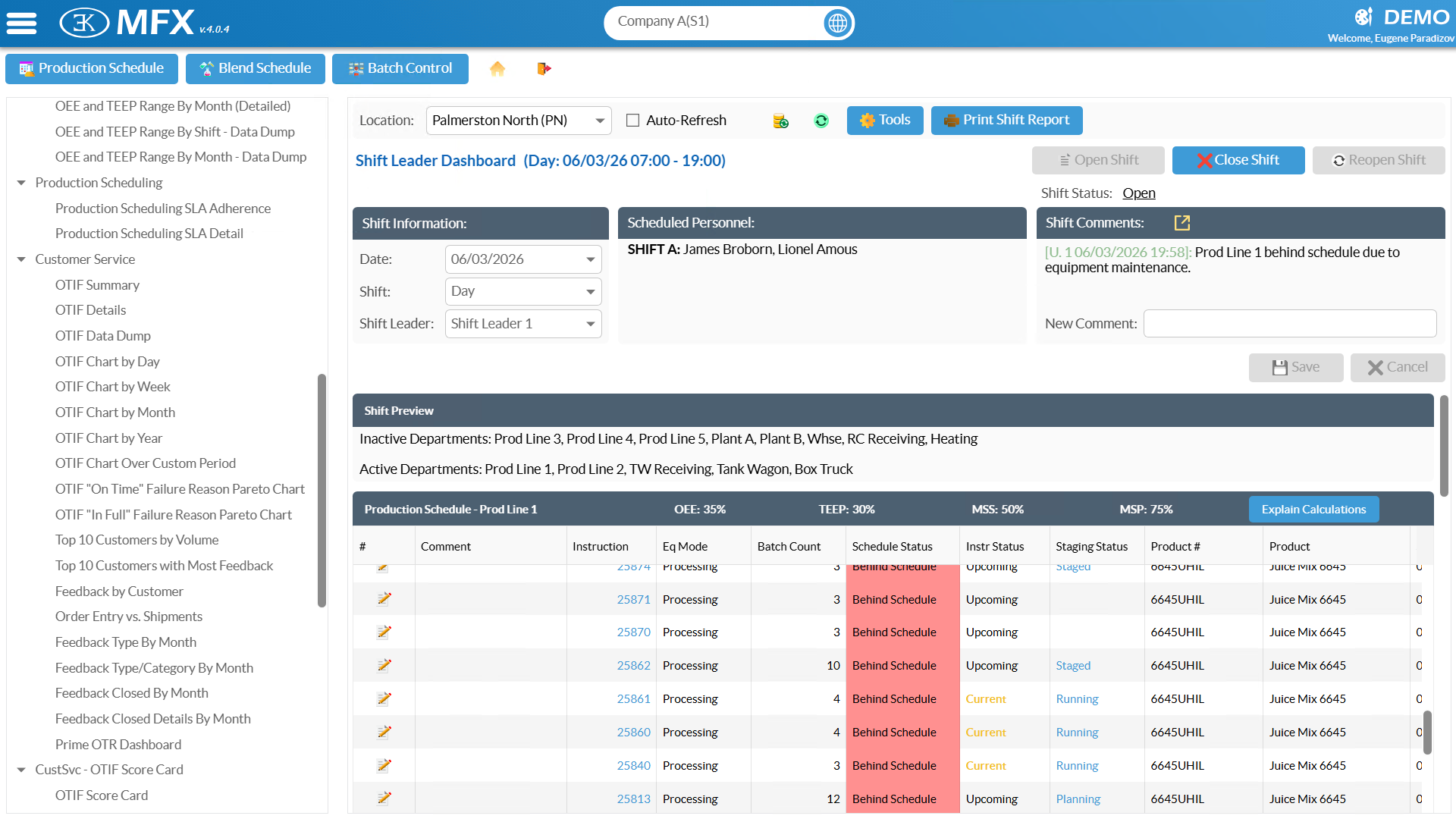 DASH screenshot