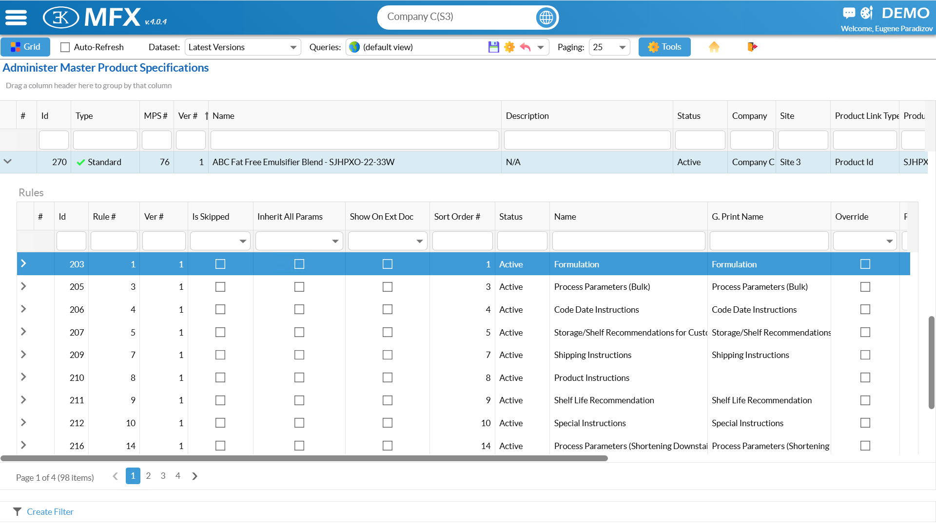 PDM screenshot