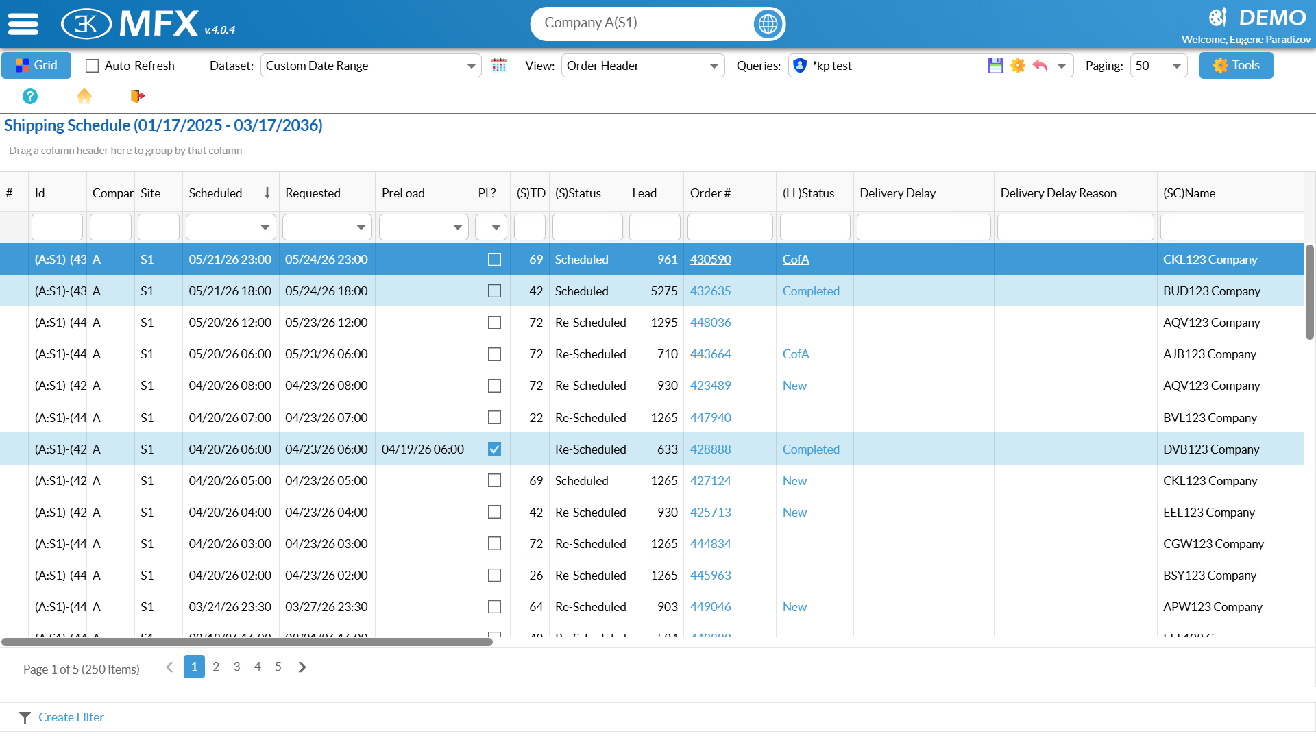 SSM screenshot